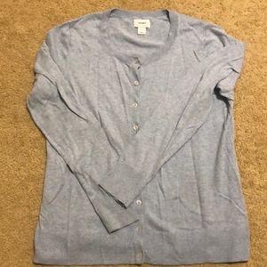OLD NAVY Light Blue Button Down Sweater